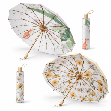 【日本HIRONE】抗UV涼感晴雨傘買一送一（顏色各一）