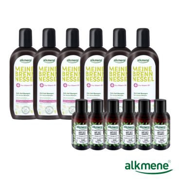 【德國原裝ALKMENE】大蕁麻洗髮精6＋6件組
