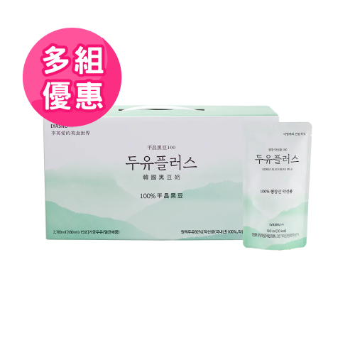 【韓國原裝進口】李英愛養生黑豆奶（15包/盒）