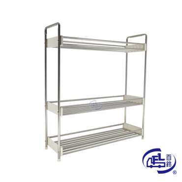 【Bellring百鈴】卡豪收不鏽鋼三層置物架