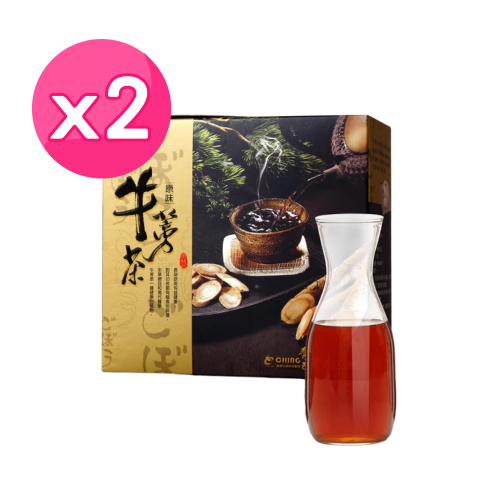 【青玉牛蒡茶】原味牛蒡茶包2盒超值組（6g*50包/盒）