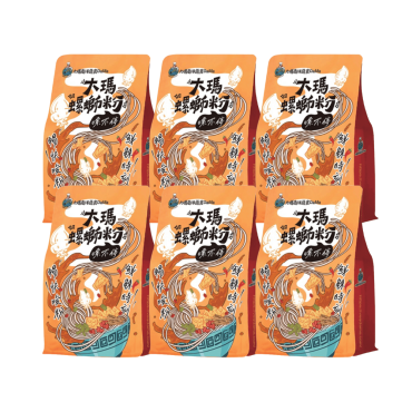 【大瑪南洋蔬食】螺螄粉（袋裝）6入
