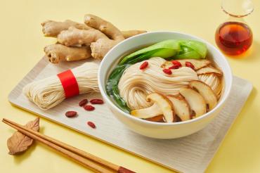 馬祖老酒麻油薑-湯麵線