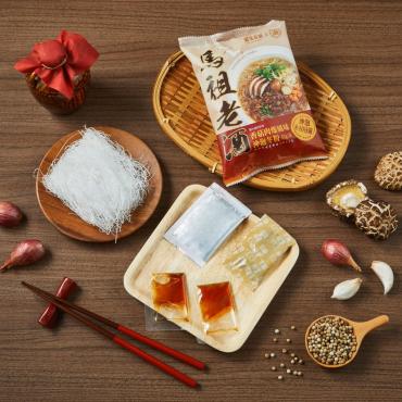 馬祖老酒沖泡冬粉-香菇肉燥風味
