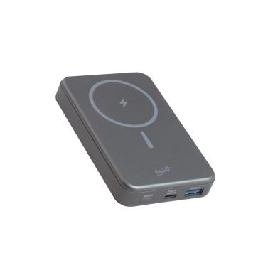 【E-books】石墨烯技術三輸出鋁製磁吸數顯行動電源 (10000mAh)