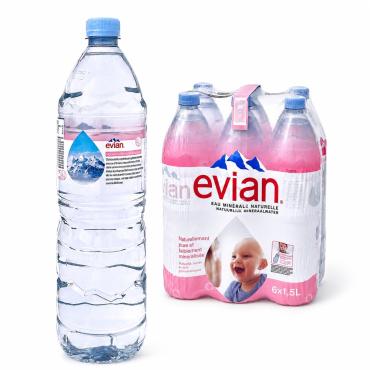 法國原裝【evian依雲】天然礦泉水