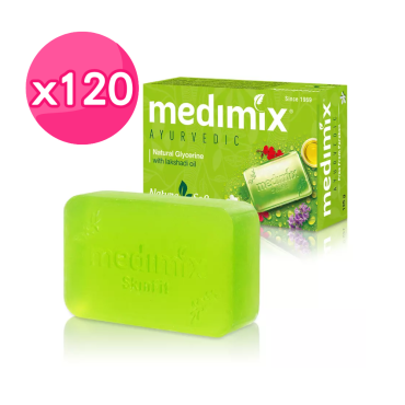【MEDIMIX】印度原裝內銷版皇室藥草浴美肌皂120顆入（全新包裝）125g/顆