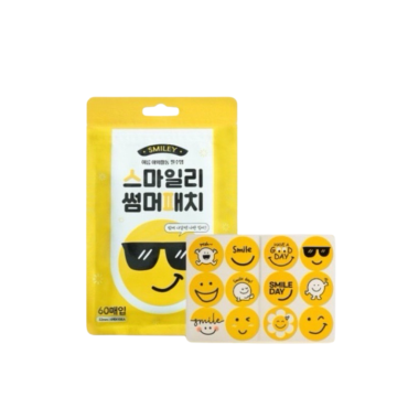 【韓國Smiley】微笑防蚊貼（60入/片）