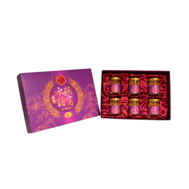 【官燕閣】頂級特濃芽莊冰糖燕窩6入禮盒（54g/瓶）附提袋