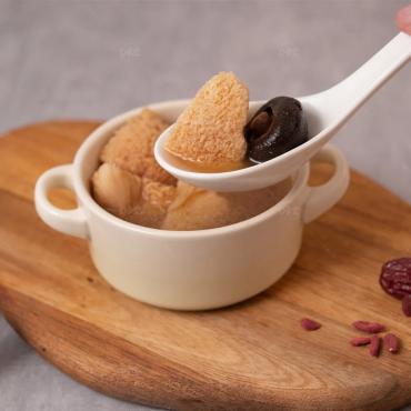 【巧食家】麻油猴菇湯(蛋素)