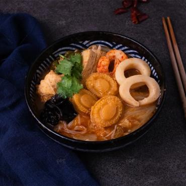 【巧食家】沙茶海鮮鍋(蛋奶素)