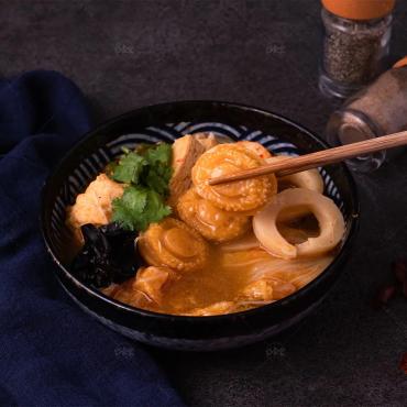 【巧食家】沙茶海鮮鍋(蛋奶素)