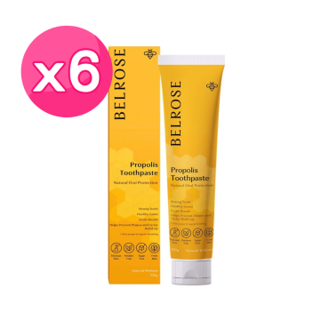 【BELROSE】澳洲蜂膠牙膏（120g/條）多件優惠