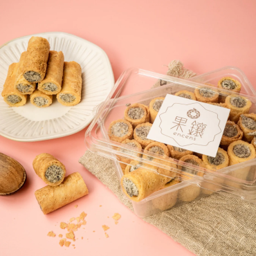 【果鑲】手工爆醬蛋捲分享盒-OREO 弟弟