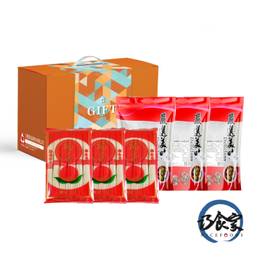 【巧食家】豬腳麵線禮盒 (滷豬腳3包＋手工麵線3包 / 每盒)