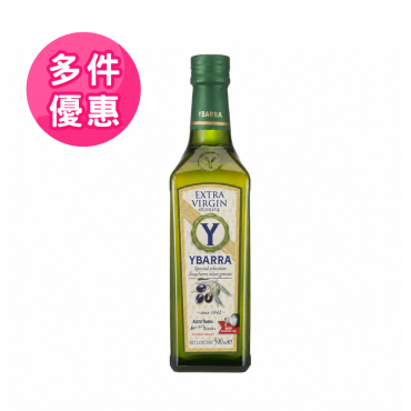 西班牙原裝【YBARRA】100%特級冷壓初榨橄欖油500ml