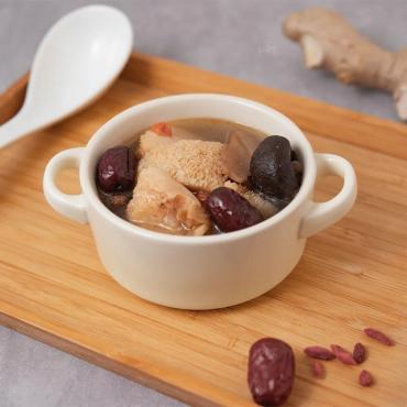 【巧食家】麻油猴菇湯(蛋素)