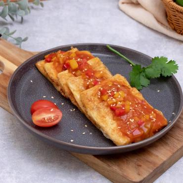 【巧食家】非基改黃金千層豆包 (10片)