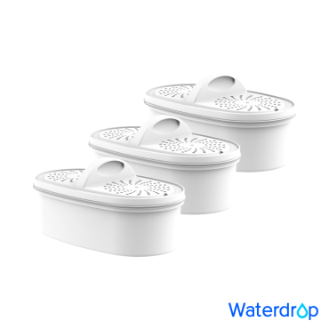 超值加購【Waterdrop】PF濾水壺濾芯3入組