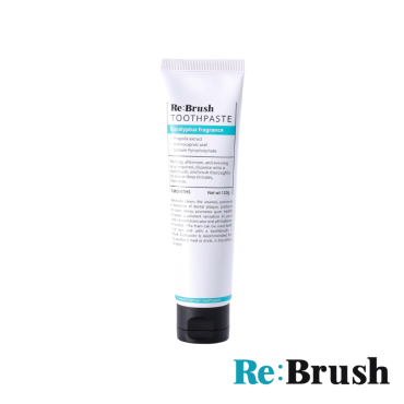 【Re:Brush】尤加利去味抗發炎牙膏單條（台灣總代理公司貨）