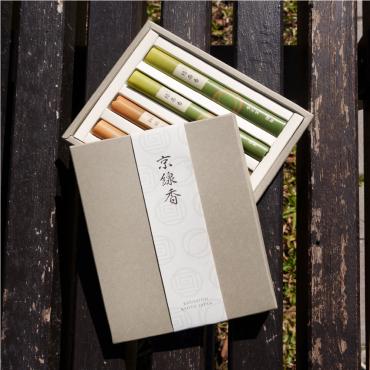 【香彩堂】京線香系列-綠茶．咖啡禮盒套組