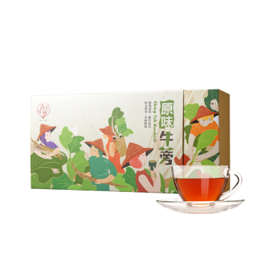 【青玉牛蒡茶】2021包裝版-原味牛蒡茶包（3g*30包/盒）
